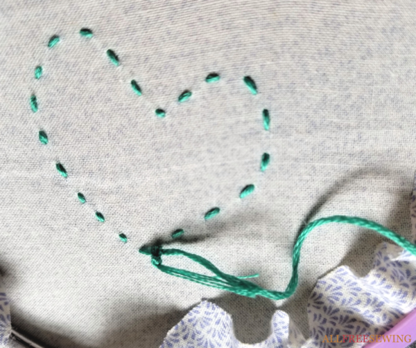 How to Start a Hand Stitch | AllFreeSewing.com