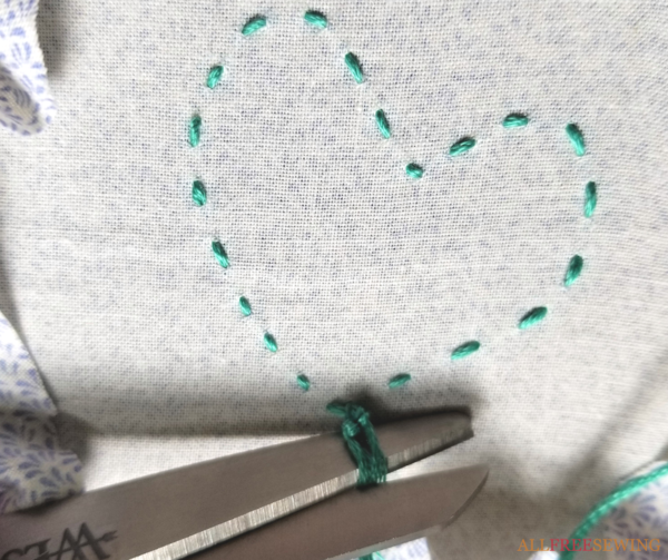 How to Start a Hand Stitch | AllFreeSewing.com