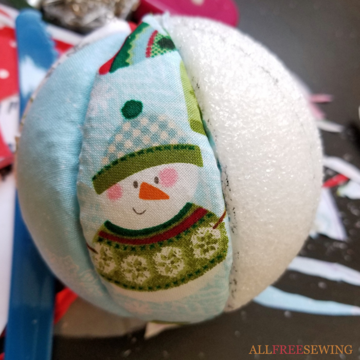 Simple NoSew Quilted Ornaments (with Printable Templates