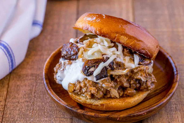 Beef Stroganoff Sloppy Joes