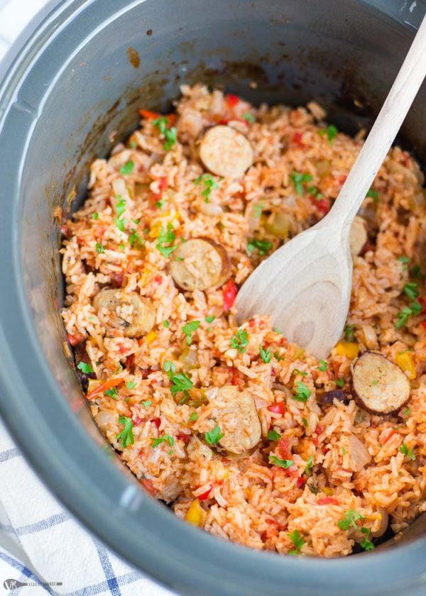 Slow Cooker Jambalaya (Vegan Jambalaya)
