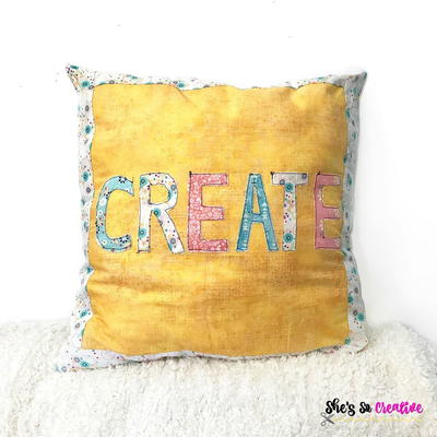 "Create" Pillow