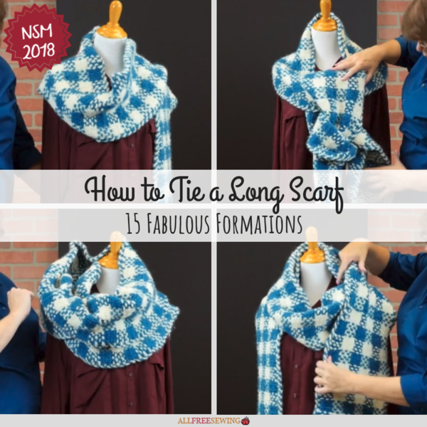 How to Tie a Long Scarf: 15 Fabulous Formations