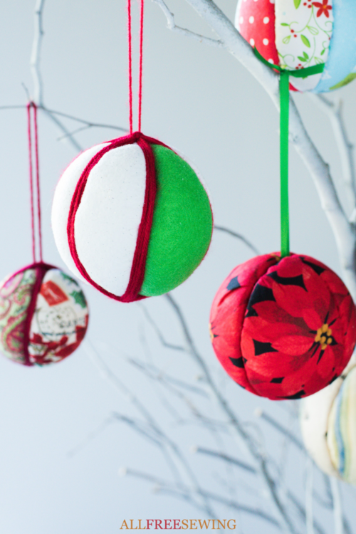 Simple No-Sew Quilted Ornaments (with Printable Templates ...