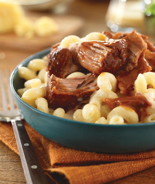 BBQ Pork Mac n Cheese