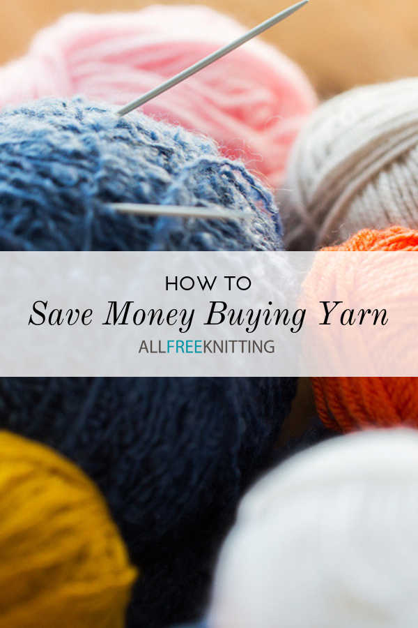 I stopped buying cheap yarns and saved money. 