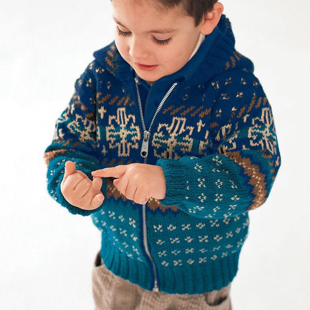 Knit Nordic Hoodie | FaveCrafts.com
