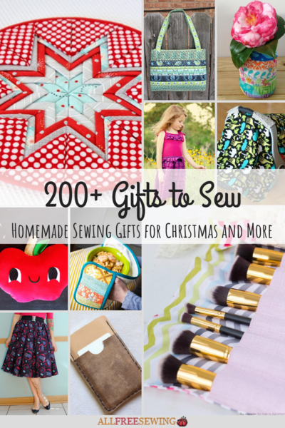 200 Gifts To Sew Homemade Sewing Gifts For Christmas And More Allfreesewing Com Sewing Ideas For Christmas Gifts