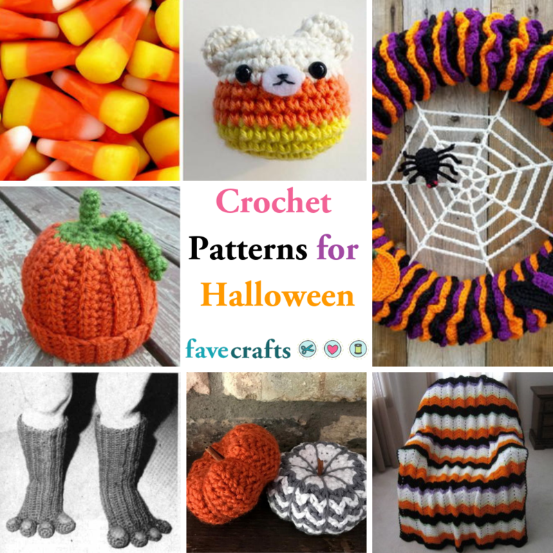 Easy Halloween Crochet Trio | FaveCrafts.com