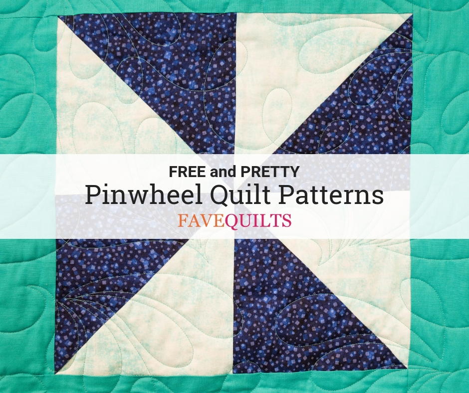 pinwheel quilt tutorial