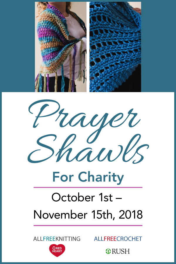 knitting prayer shawls for charity