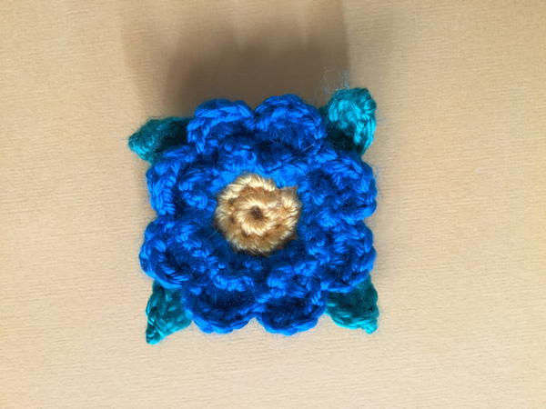 Flowers for a Granny Square