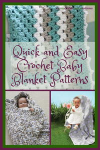 Beginner easy knit baby blanket