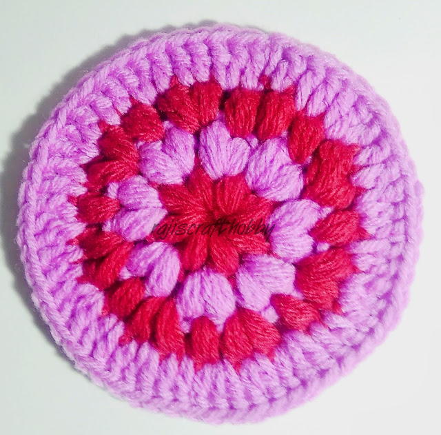 Puff Stitch Coaster