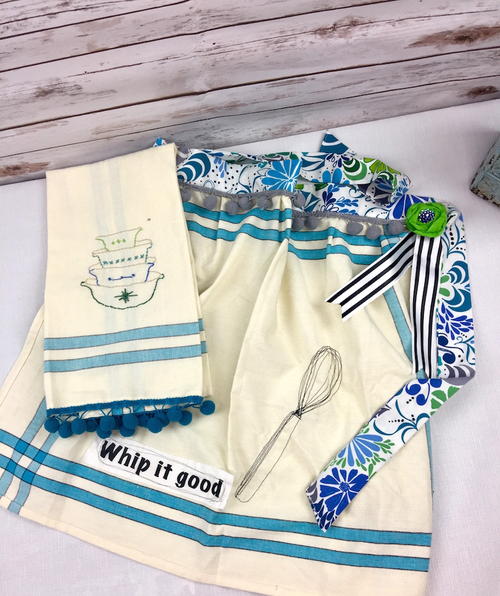 DIY Dish Towel Apron