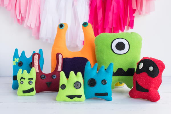 Kid-Friendly Felt Monster Patterns