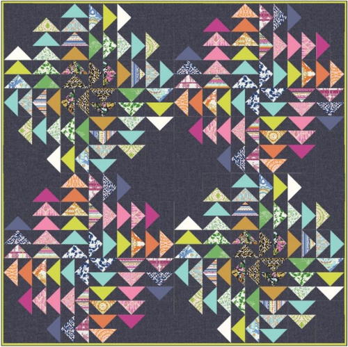 Modern Flying Geese Quilt Pattern