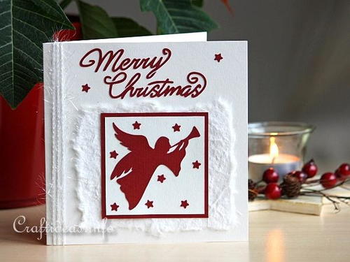 Merry Christmas Angel Christmas Card