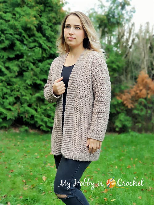 Chic Aran Cardigan