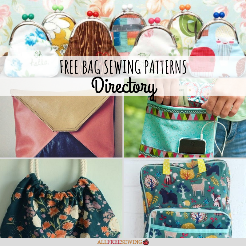 Free Bag Sewing Patterns Directory | AllFreeSewing.com