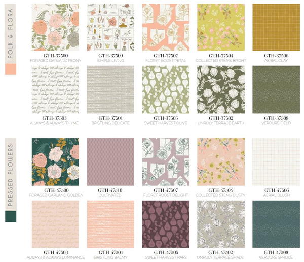 Gathered Fabric Collection
