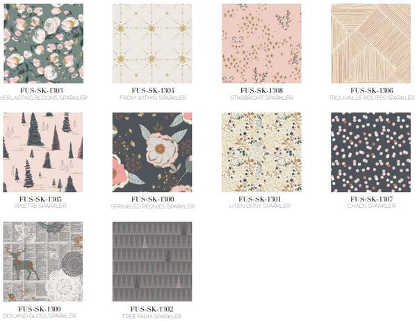 Sparkler Fusion Fabric Collection