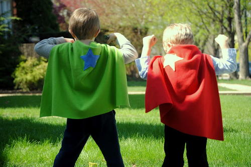 Super Fast Super Hero Capes