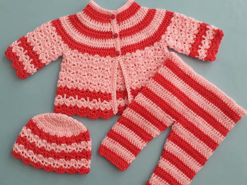 crochet baby jacket pattern