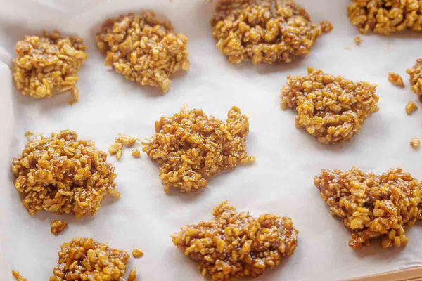 No Bake Pumpkin Cookies