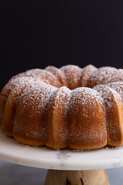 Basic Sour Cream Pound Cake