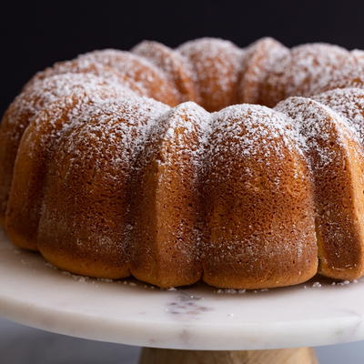 Basic Sour Cream Pound Cake