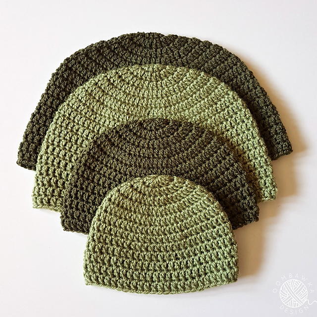 DK Double Crochet Hat Pattern