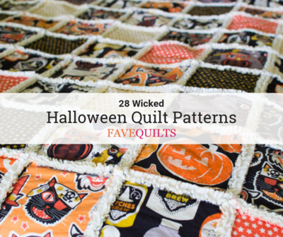28 Wicked Halloween Quilt Patterns