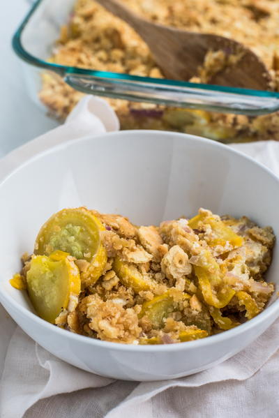 Yummy Ritz Squash Casserole