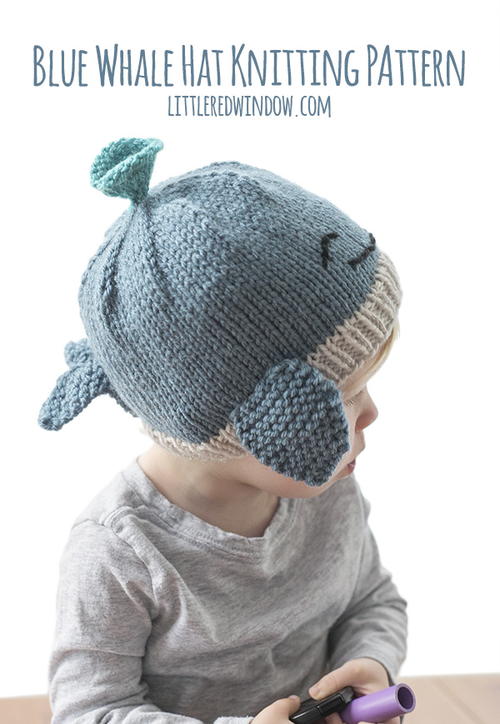 Blue Whale Hat