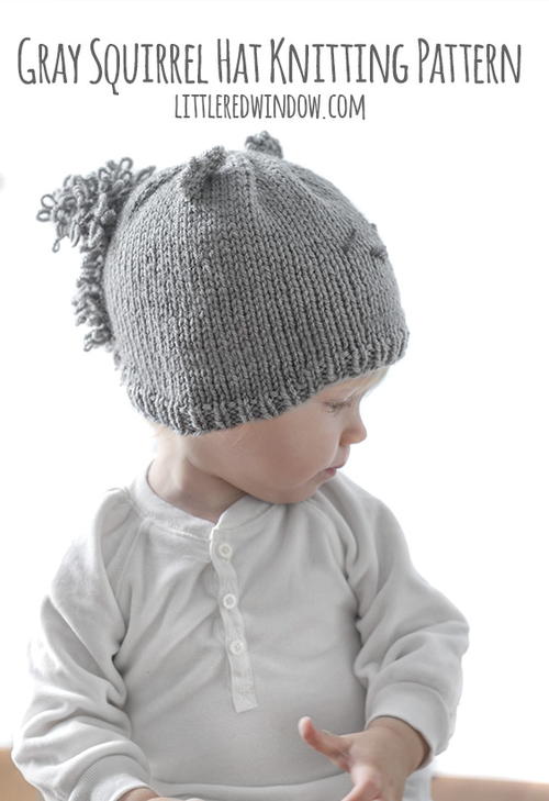 Gray Squirrel Hat