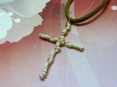 How to Make a Cross Pendant with Wire