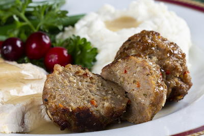 Simple Sausage and Stuffing Meatballs