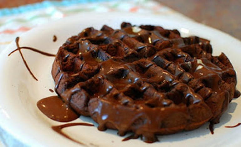 Decadent Chocolate Waffles Easy Breakfast Recipe