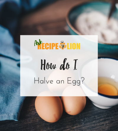 How to Halve an Egg for Baking