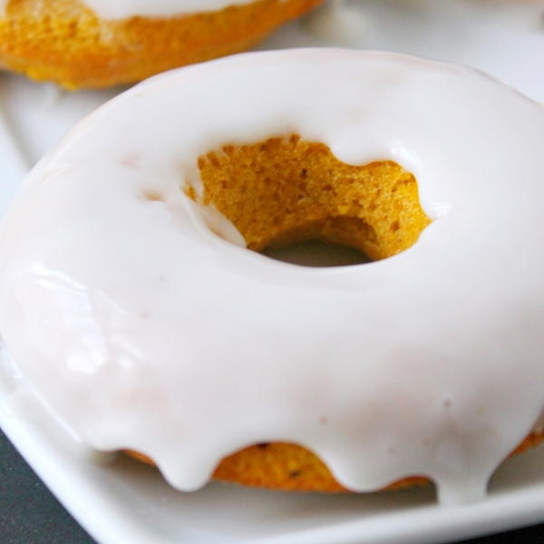 Baked Pumpkin Doughnuts