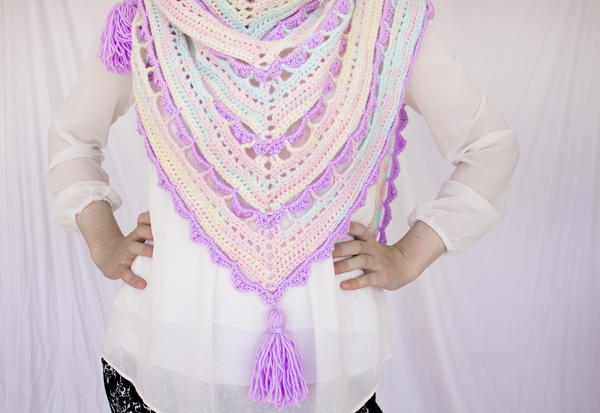 Piel De Sirena Crochet Wrap