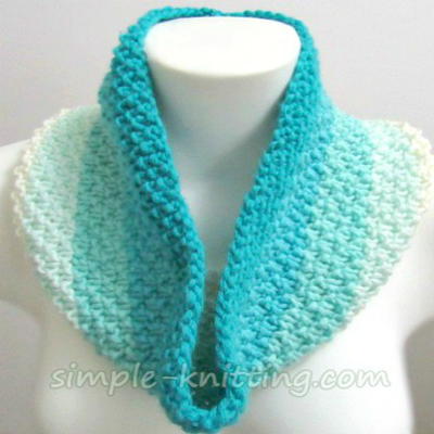 Marina Knit Cowl Pattern
