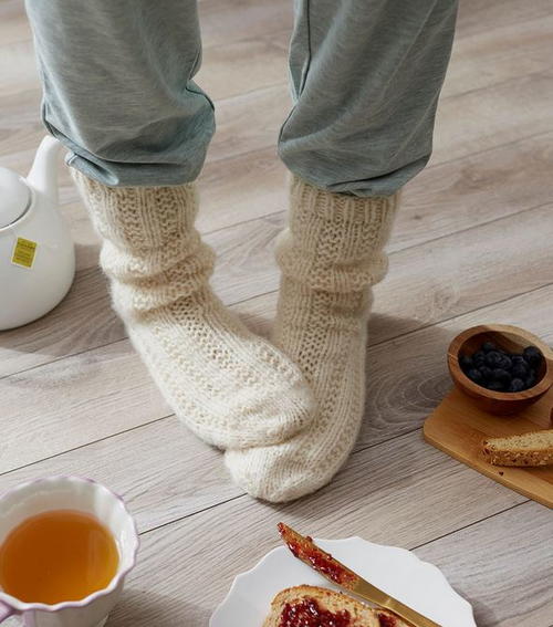Relaxation Slipper Socks Allfreeknitting Com Relaxation Slipper Socks Allfreeknitting Com