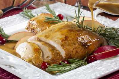 Granny's Cider Baked Turkey Breast