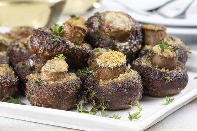 Thyme Roasted Mushrooms