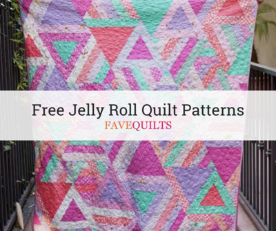 Jelly on Point Modern Quilt Pattern Quilts Patchwork Sewing Jelly Roll  Friendly 