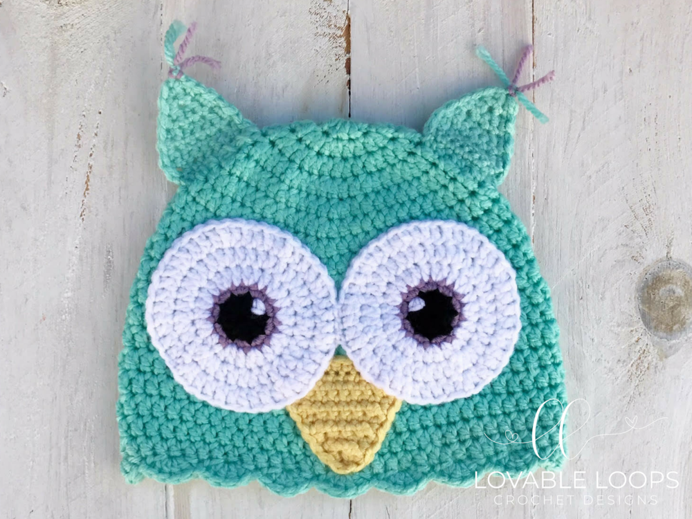 Cutest Owl Hat | AllFreeCrochet.com