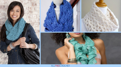 21 Quick and Easy Crochet Scarves
