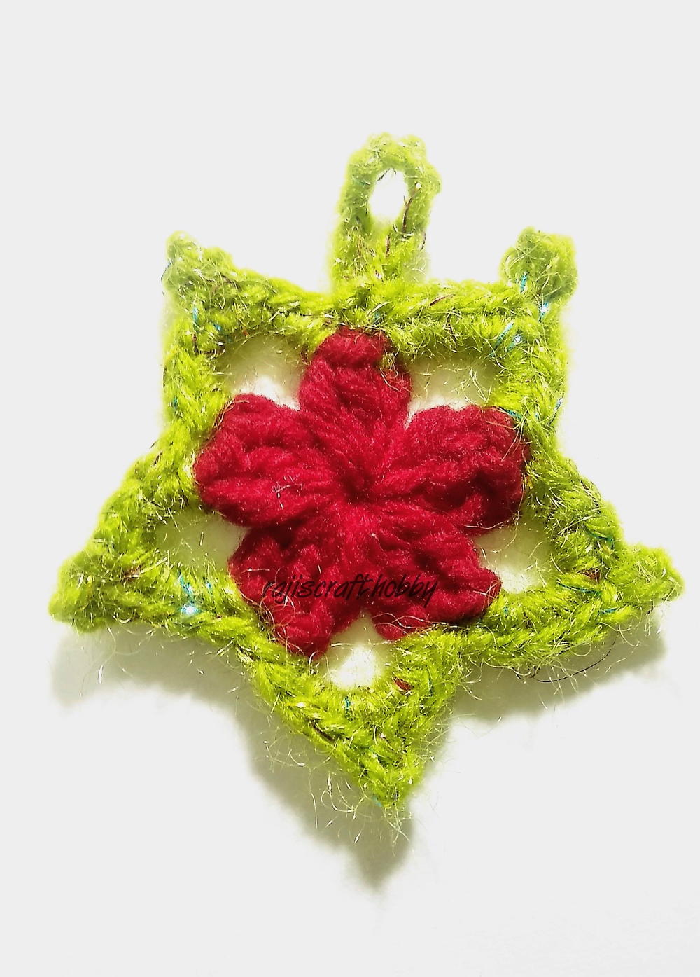 Crochet Christmas Star Ornament AllFreeCrochet com